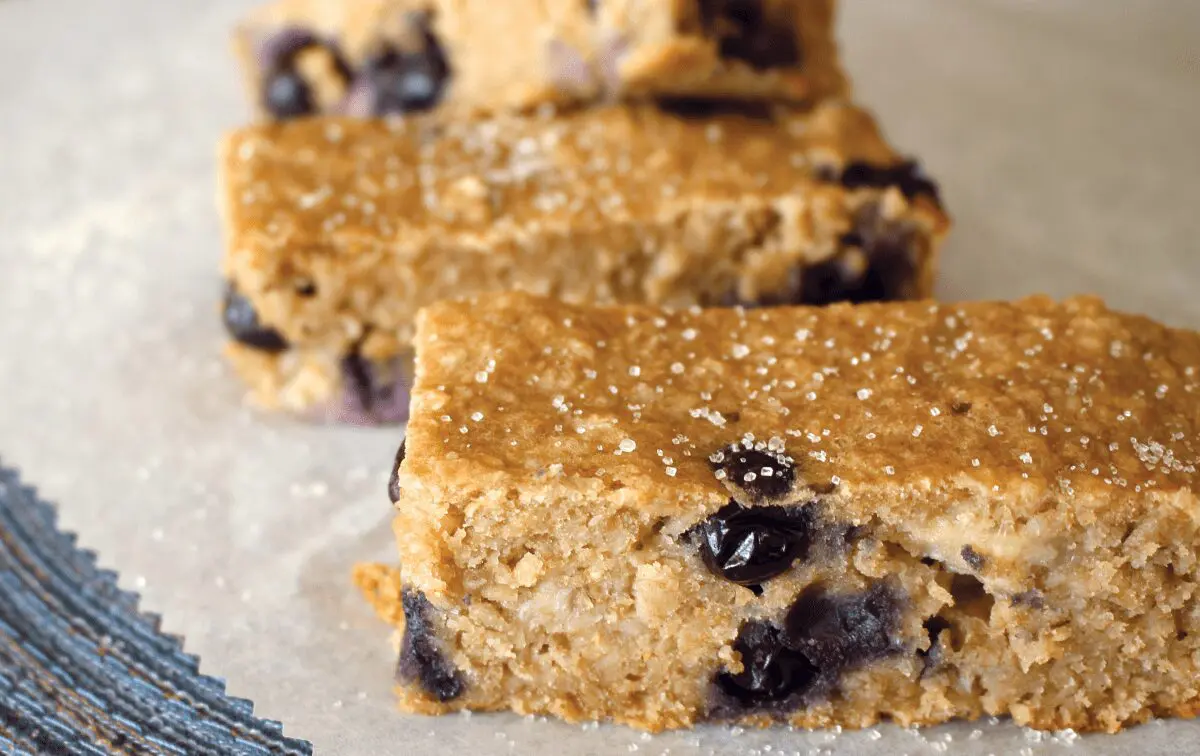 Blueberry Banana Breakfast Bars.