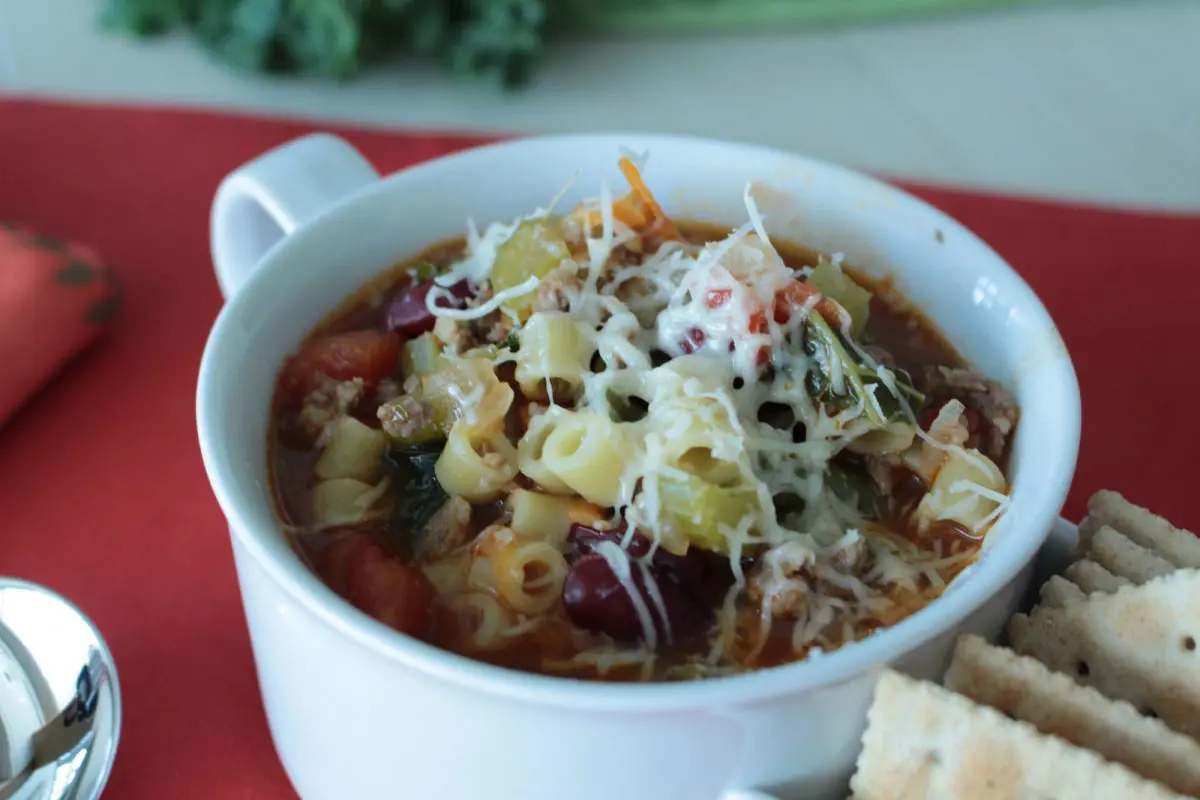 Photo: Nonna's One-Pot Italian Pasta Soup.