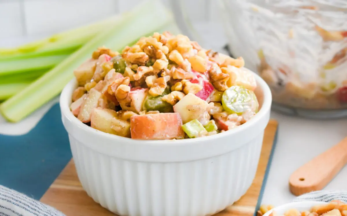 Photo: Apple Salad with Wheat Berries.