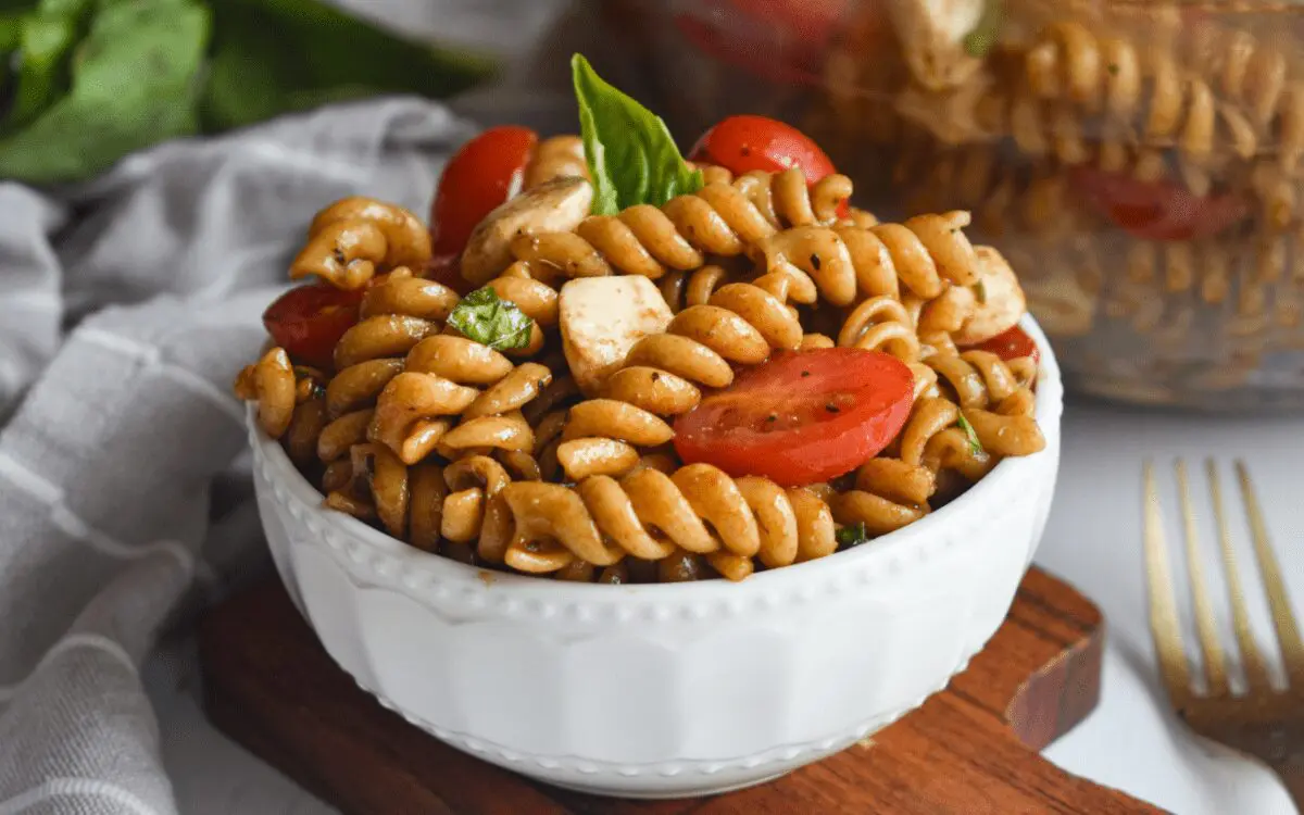 Image: Caprese Pasta Salad.