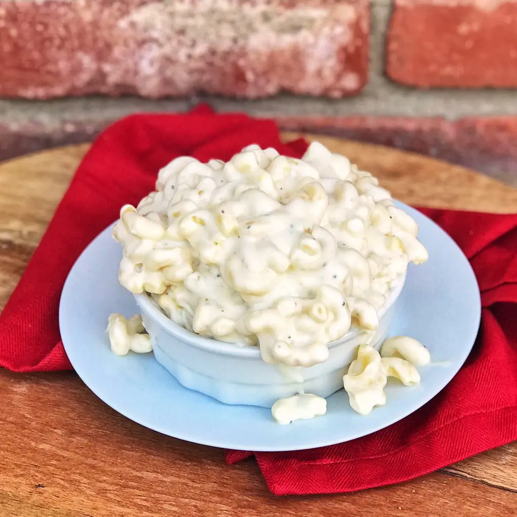 Photo: Thick & creamy Gouda macaroni.