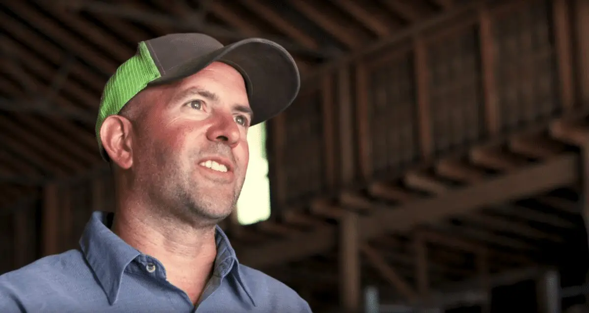Photo: Wheat farmer Jason Ochs.