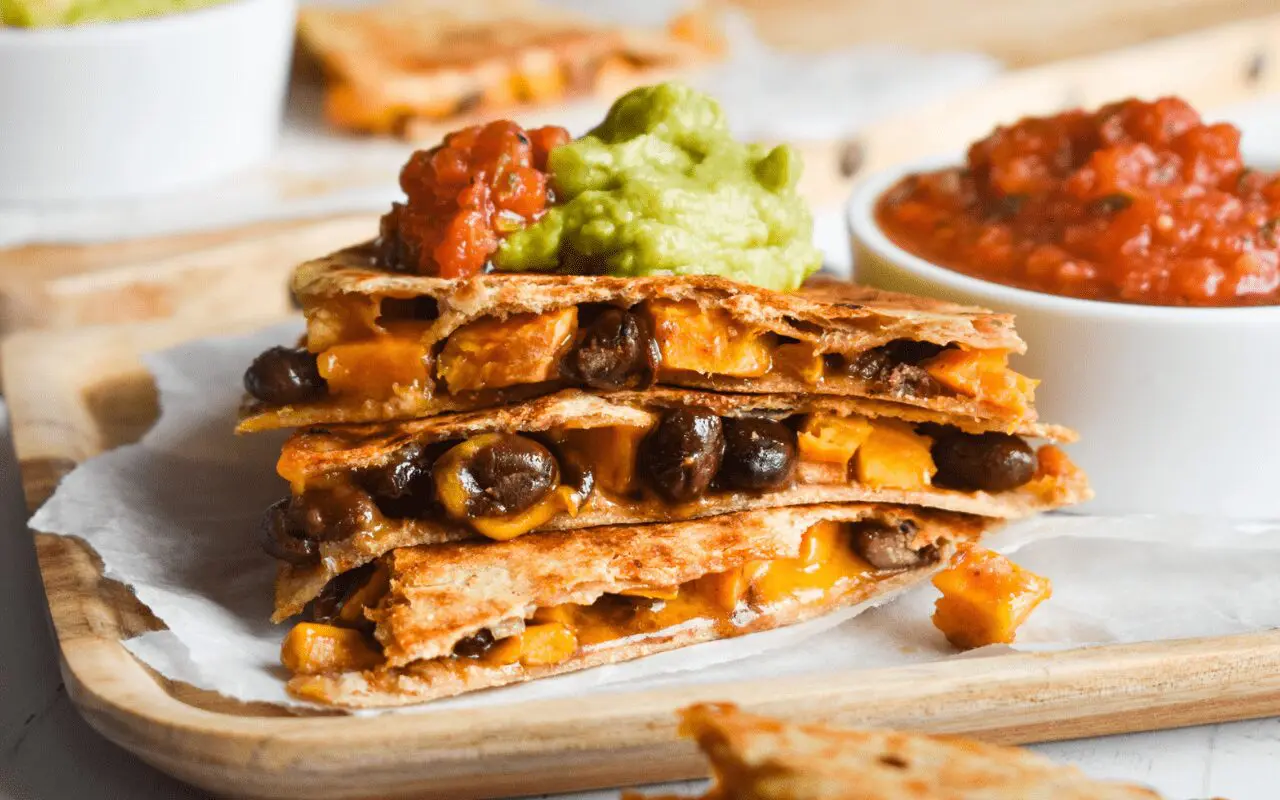 Sweet Potato and Black Bean Quesadillas