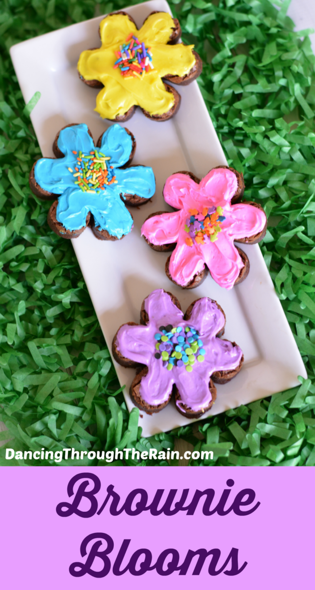 Brownie Blooms at Dancing Through the Rain | | Easter Menu Ideas