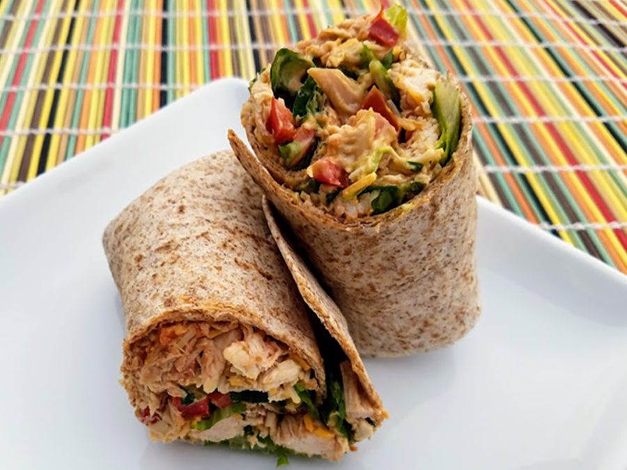 Mexi-Cali Rotisserie Chicken Wraps | EatWheat