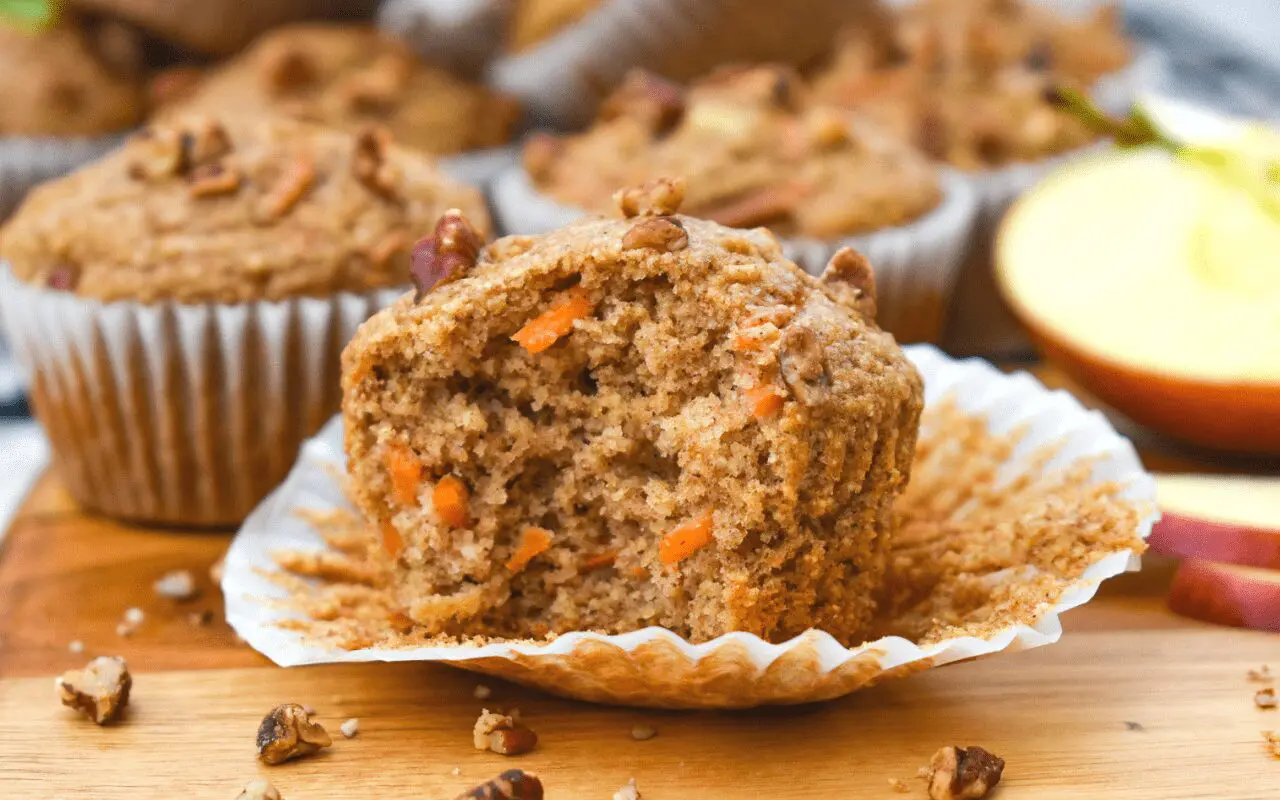 Carrot Apple Muffins