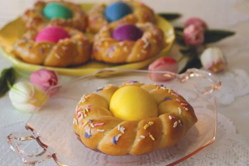 Egg in a Nest at National Festival of Breads | Easter Menu Ideas