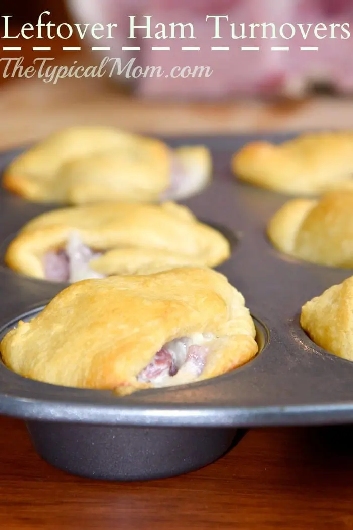 Leftover Ham Turnovers by The Typical Mom | Easter Menu Ideas