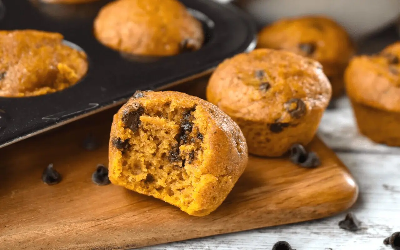 Photo: Pumpkin Chocolate Chip Muffins.