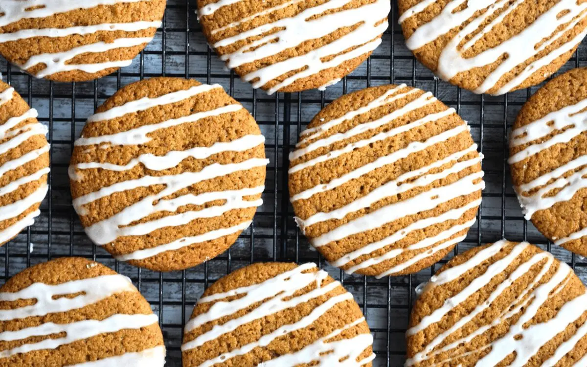 Photo: Whole Grain Pumpkin Spice Pudding Cookies.