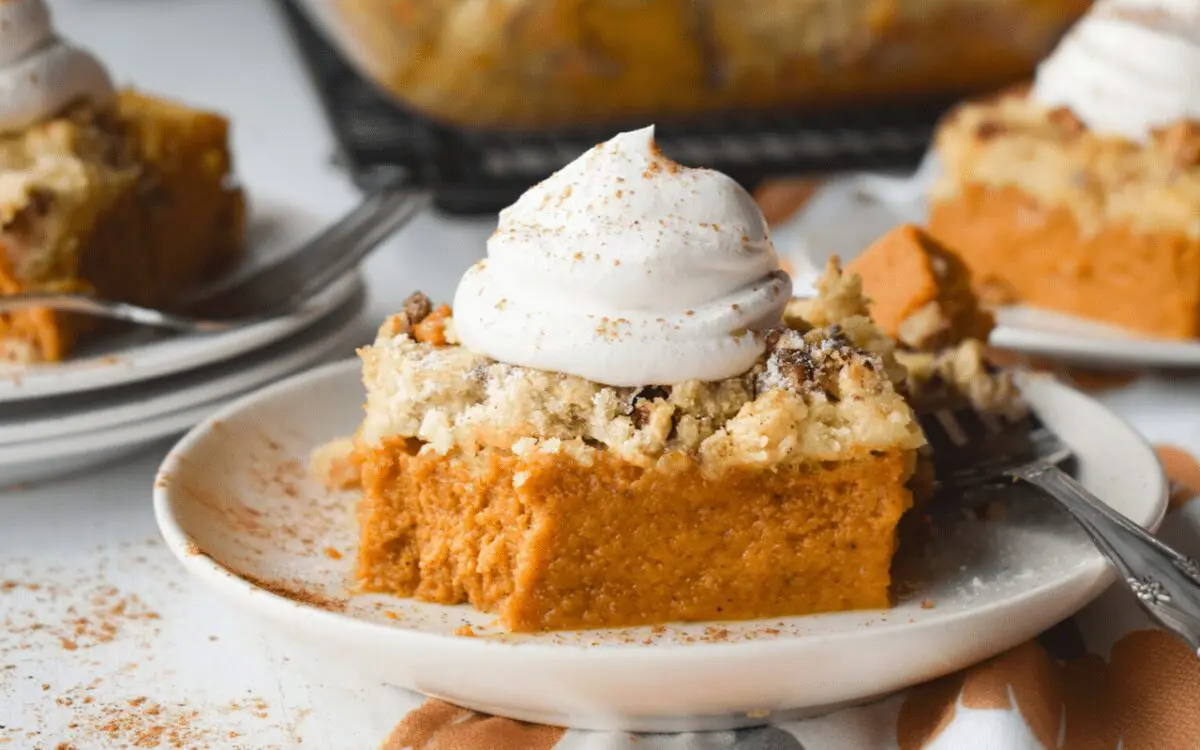 Image: Pumpkin Pie Cake.