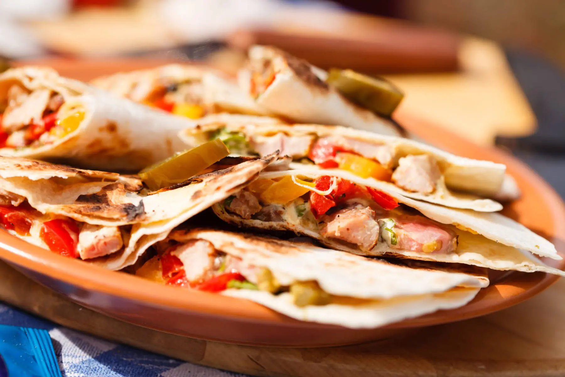 Fresh Chicken Quesadillas
