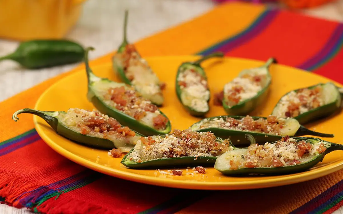 Bacon and Cheese Garden Jalapeños