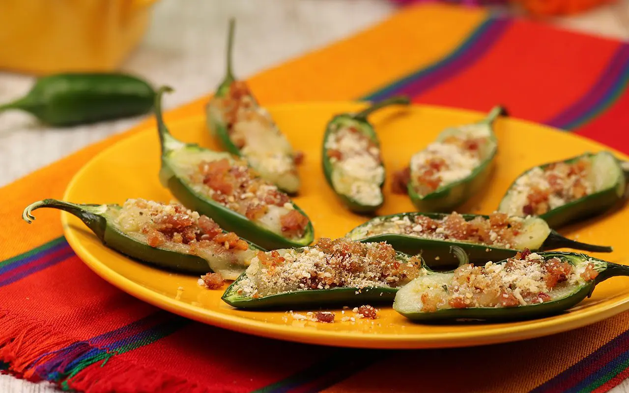 Bacon and Cheese Garden Jalapeños