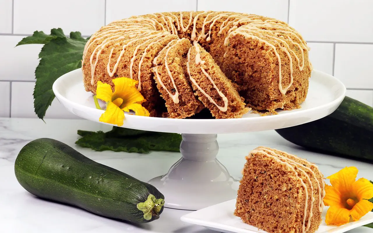 Image: Microwave Zucchini Cake.