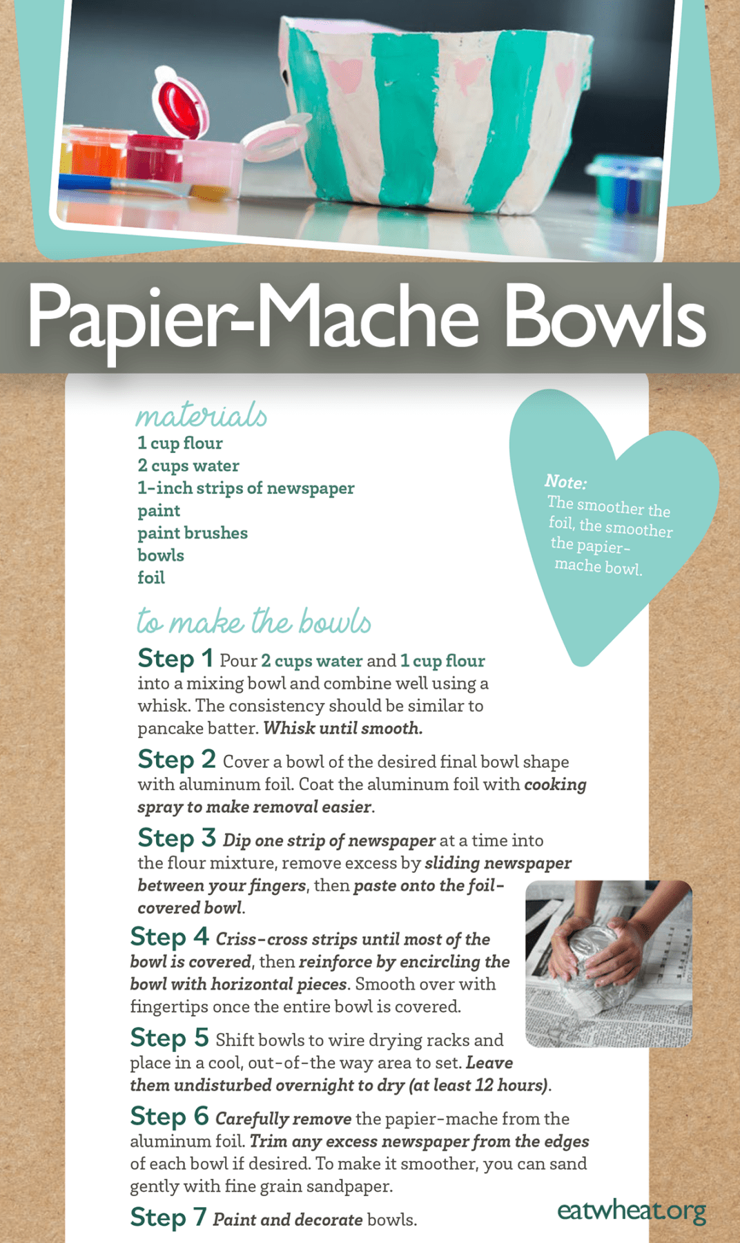 Image: Papier-Mache Bowls.