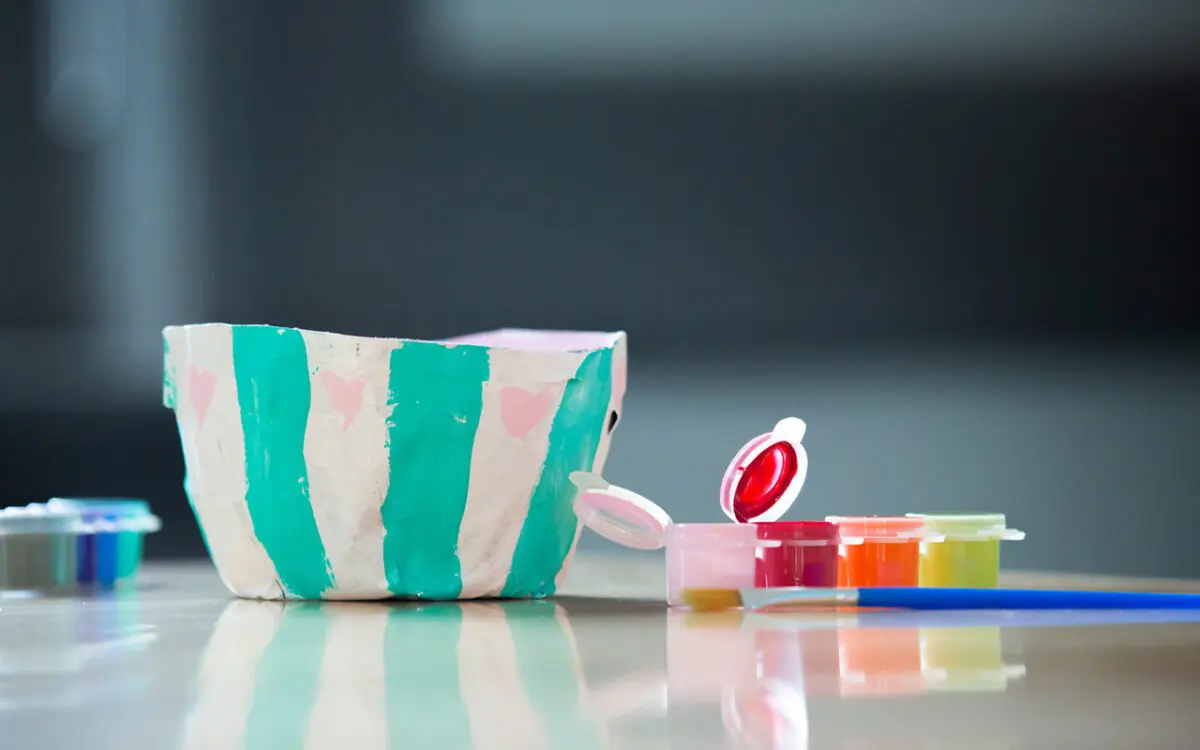 Papier-Mache Bowl