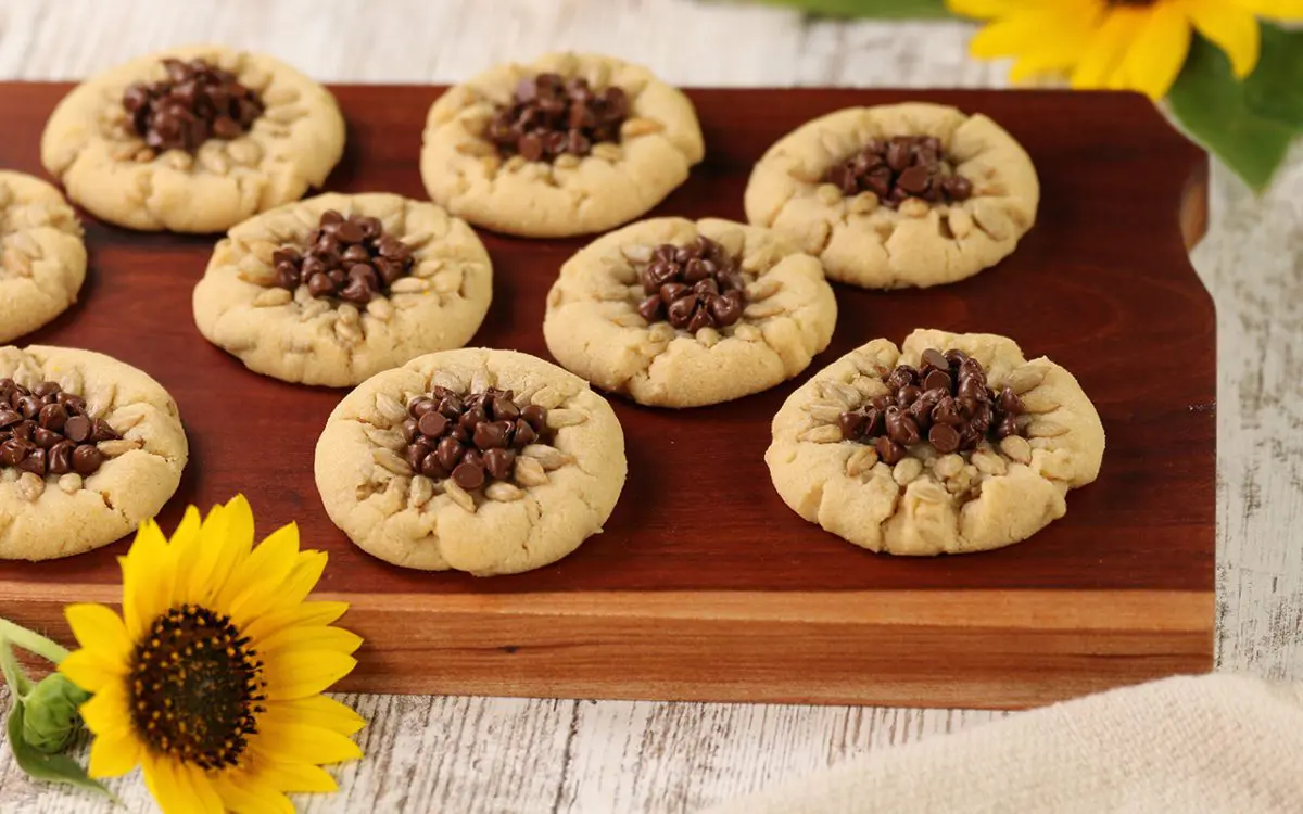 Sunflower Blossom Cookies