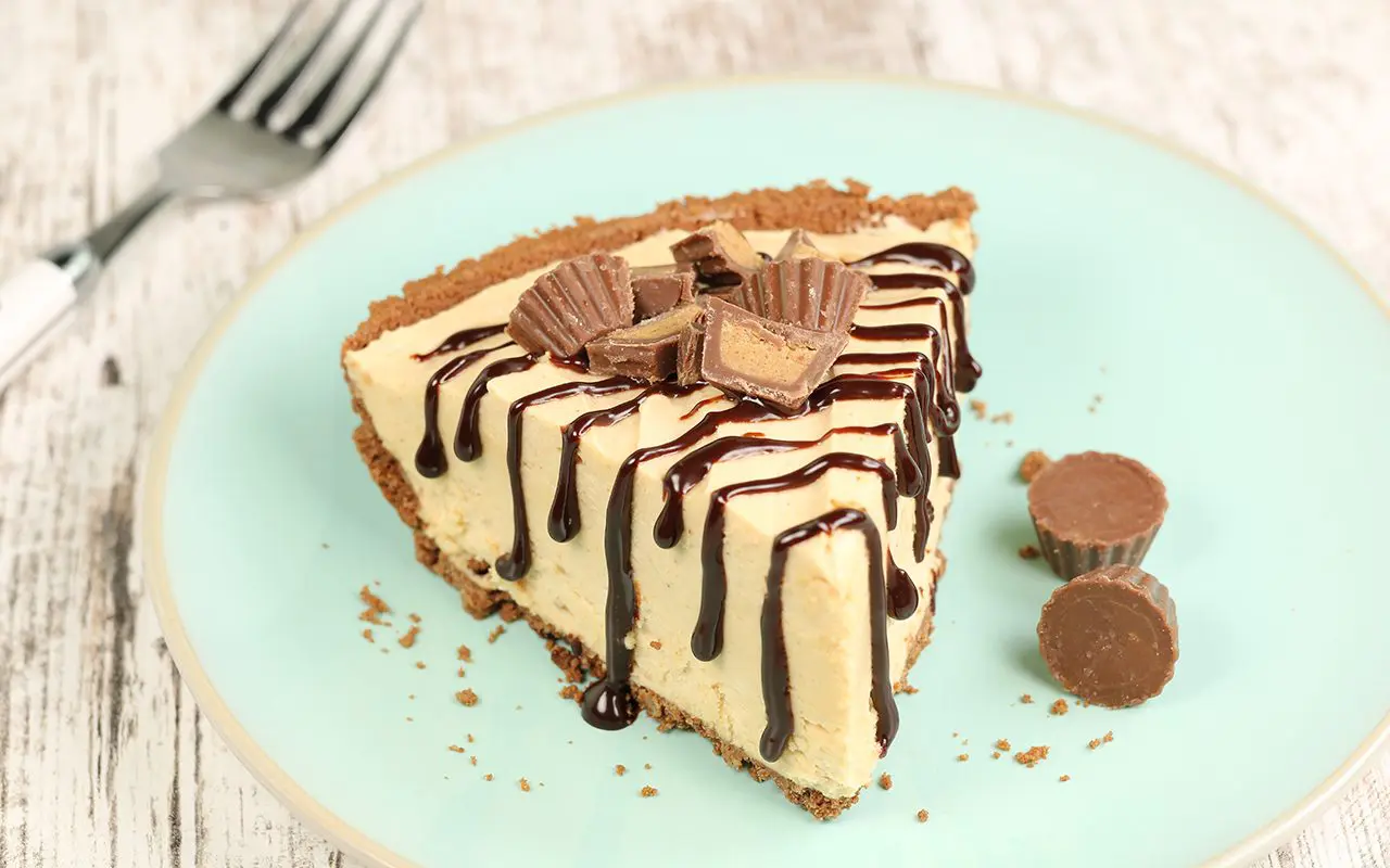 Frozen Peanut Butter Chocolate Pie