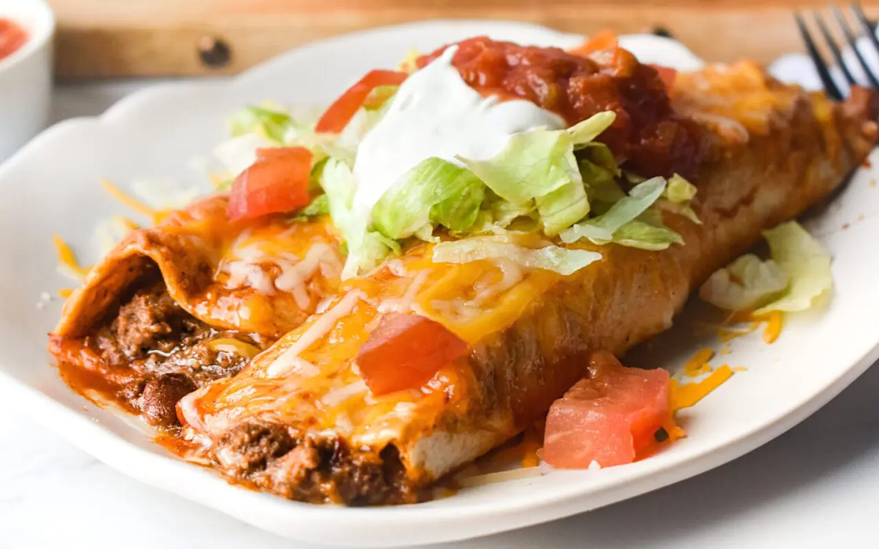 Easy Beef Enchiladas