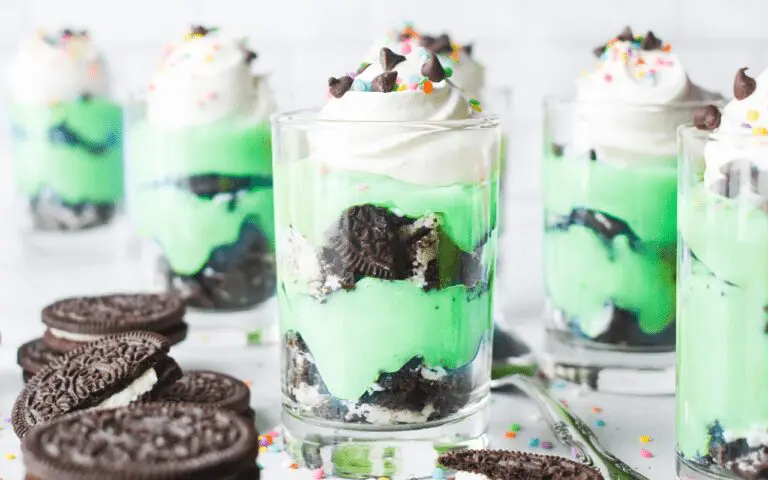 Photo: Chocolate Shamrock Desserts.