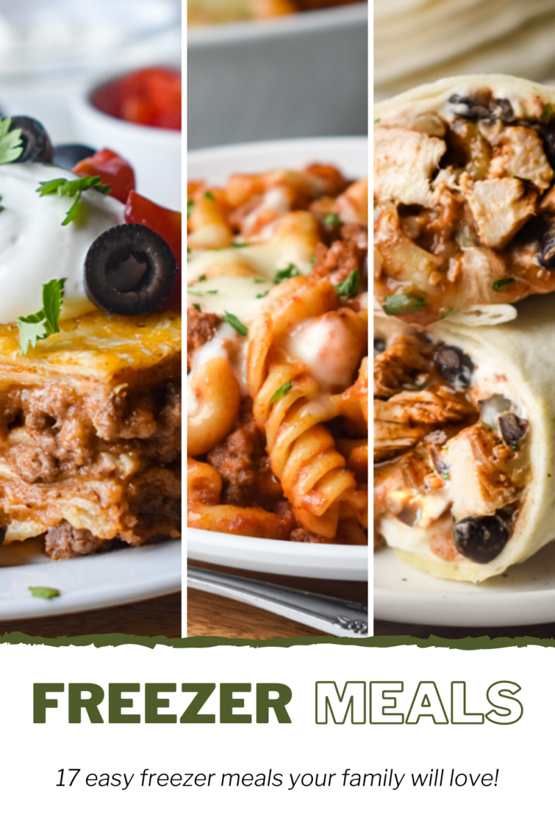 Looking for easy freezer meal recipes? We've got you covered.