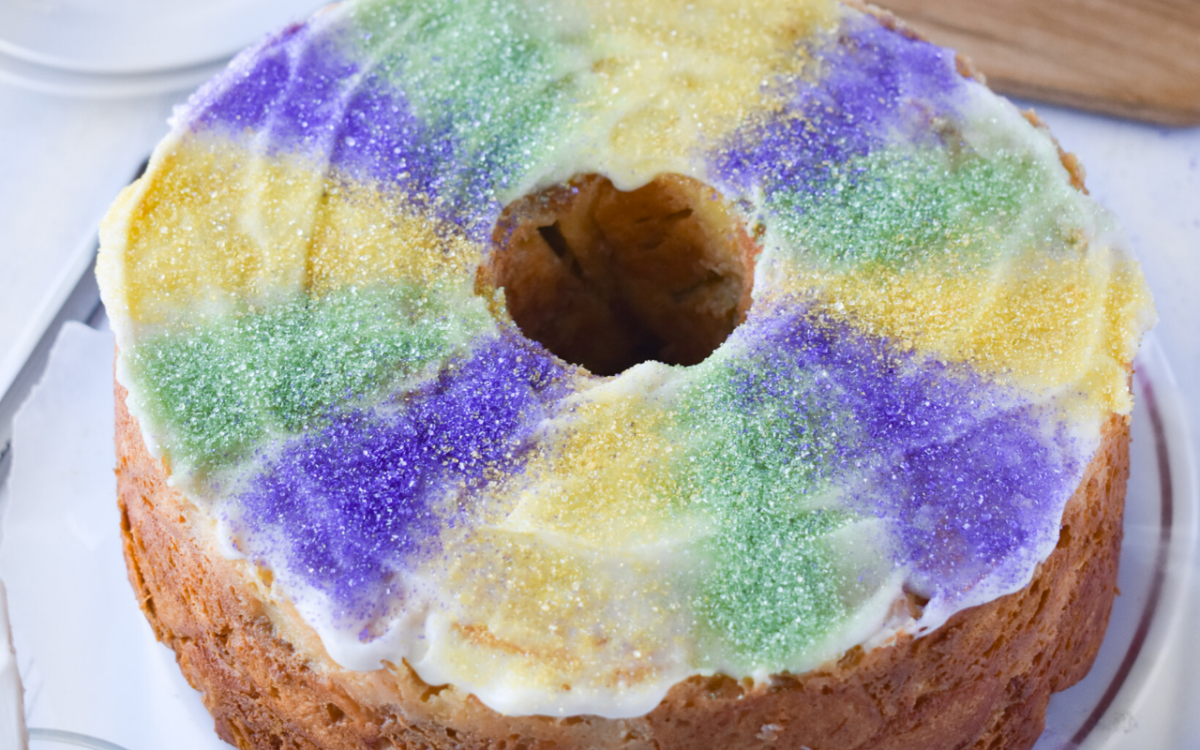 Image: Mardi Gras Monkey Bread.