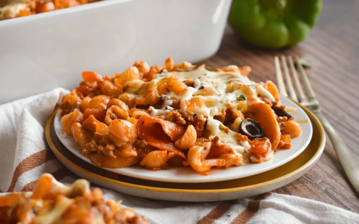 Photo: Loaded Pizza Pasta