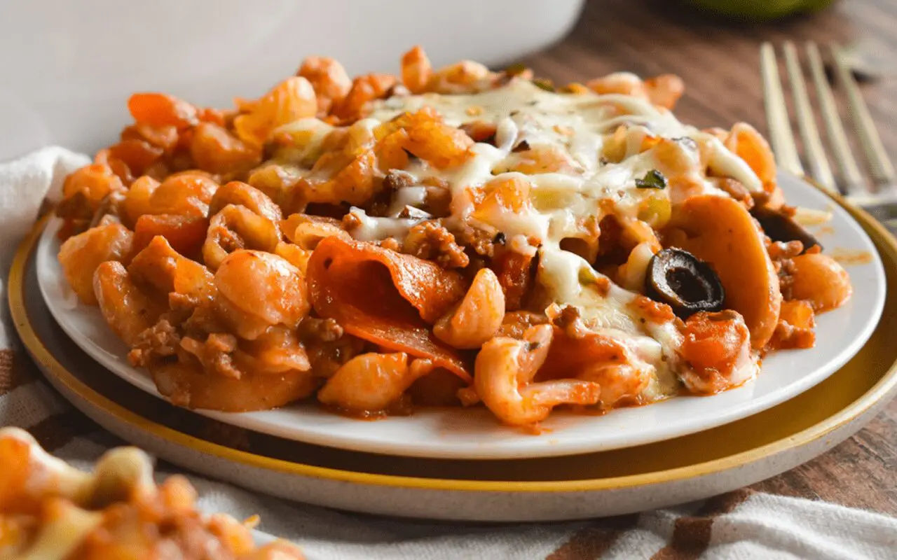 Photo: Loaded Pizza Pasta.