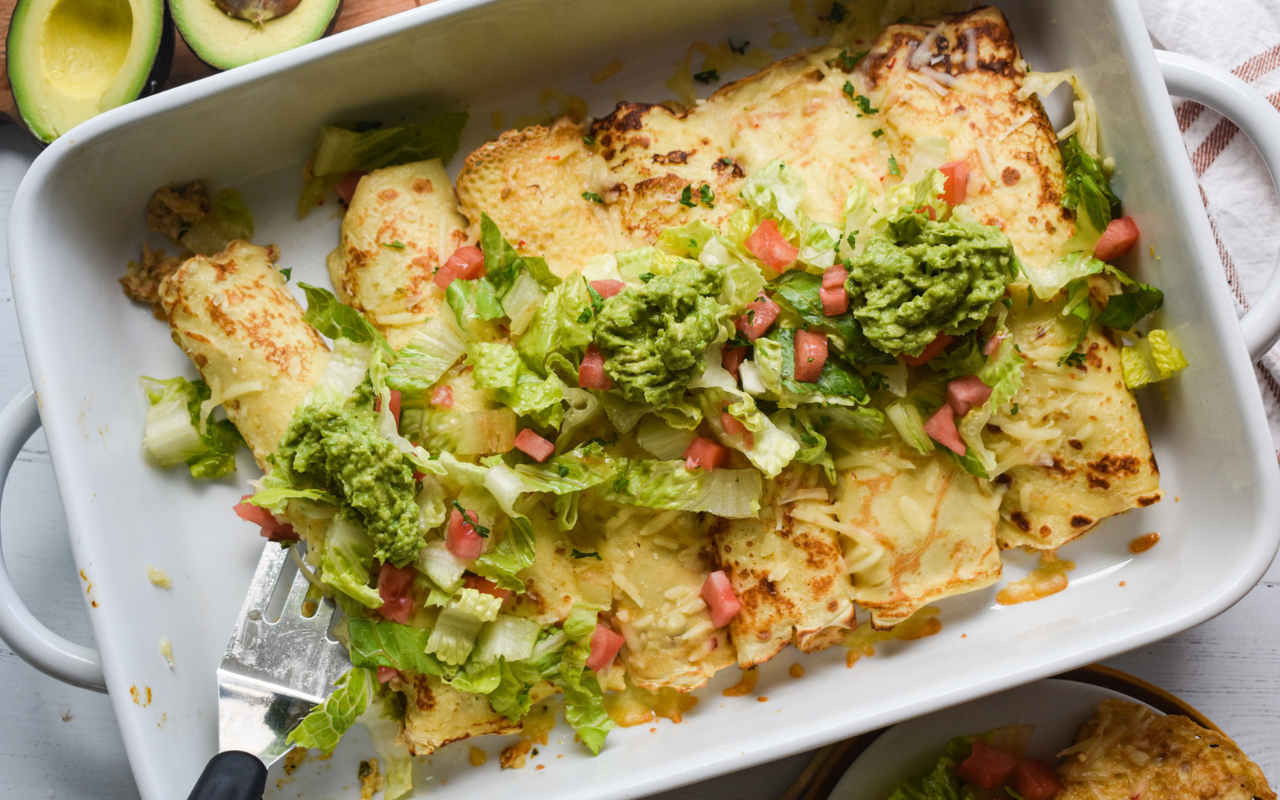 Photo: Mexican Chicken Crepes