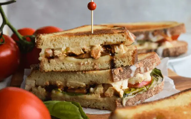 Photo: Chicken Caprese Melt