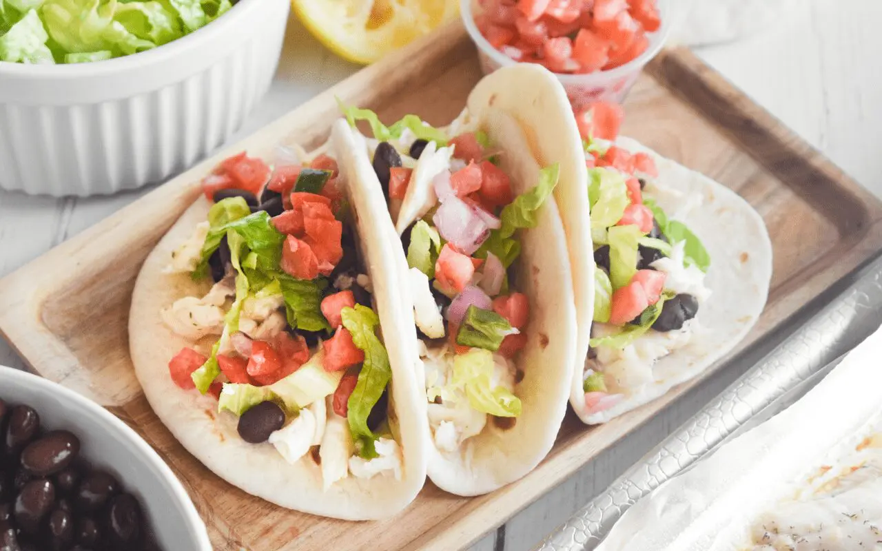 Photo: Lemon and Dill Fish tacos