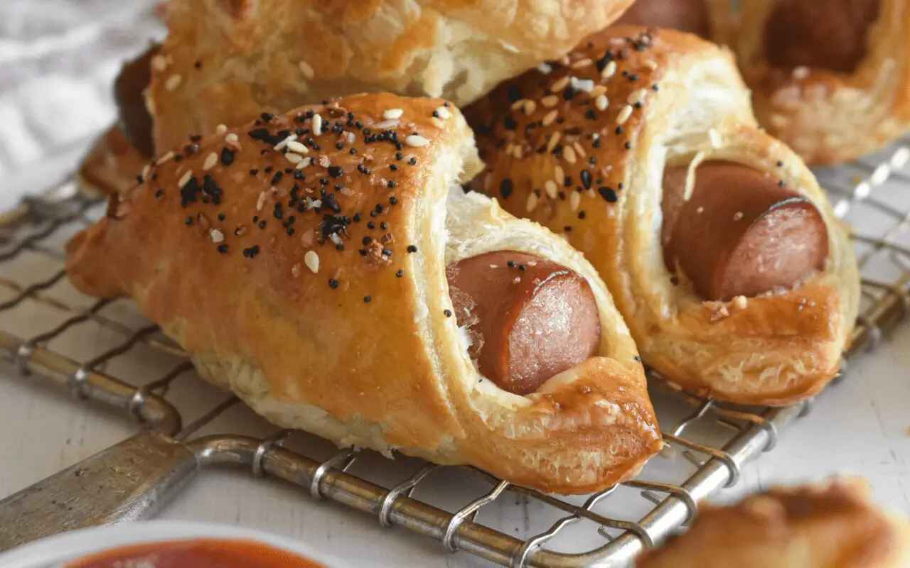 Photo: Pigs in a Blanket Puff Pastry.