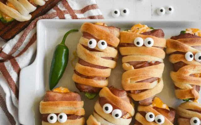 Image: Jalapeño Popper Mummies.