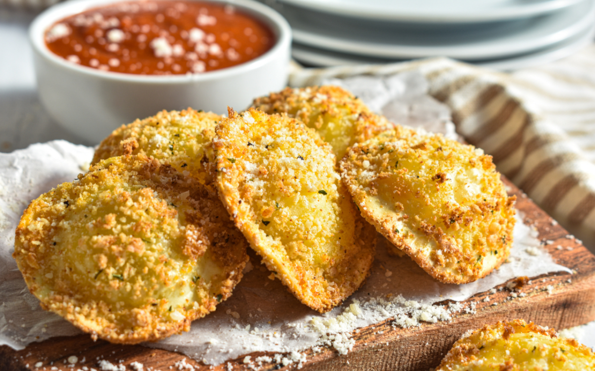 Photo: Air Fryer Toasted Ravioli.
