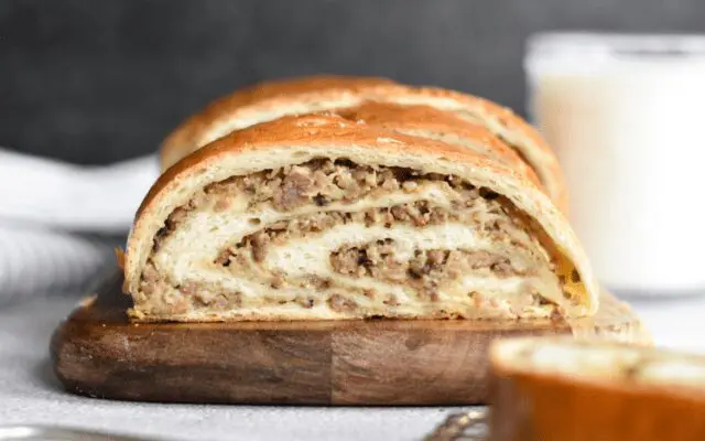 Breakfast Sausage Bread.