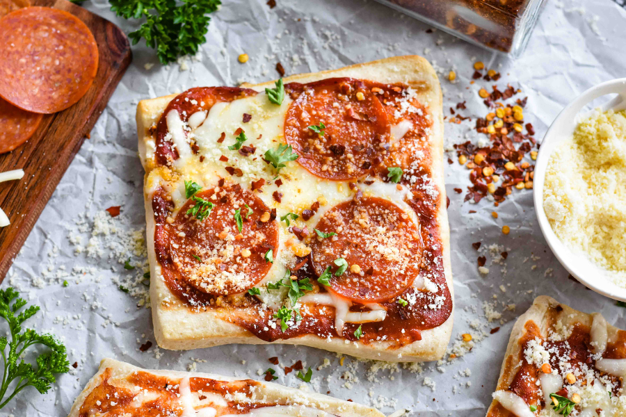 Grilled Pizzas.