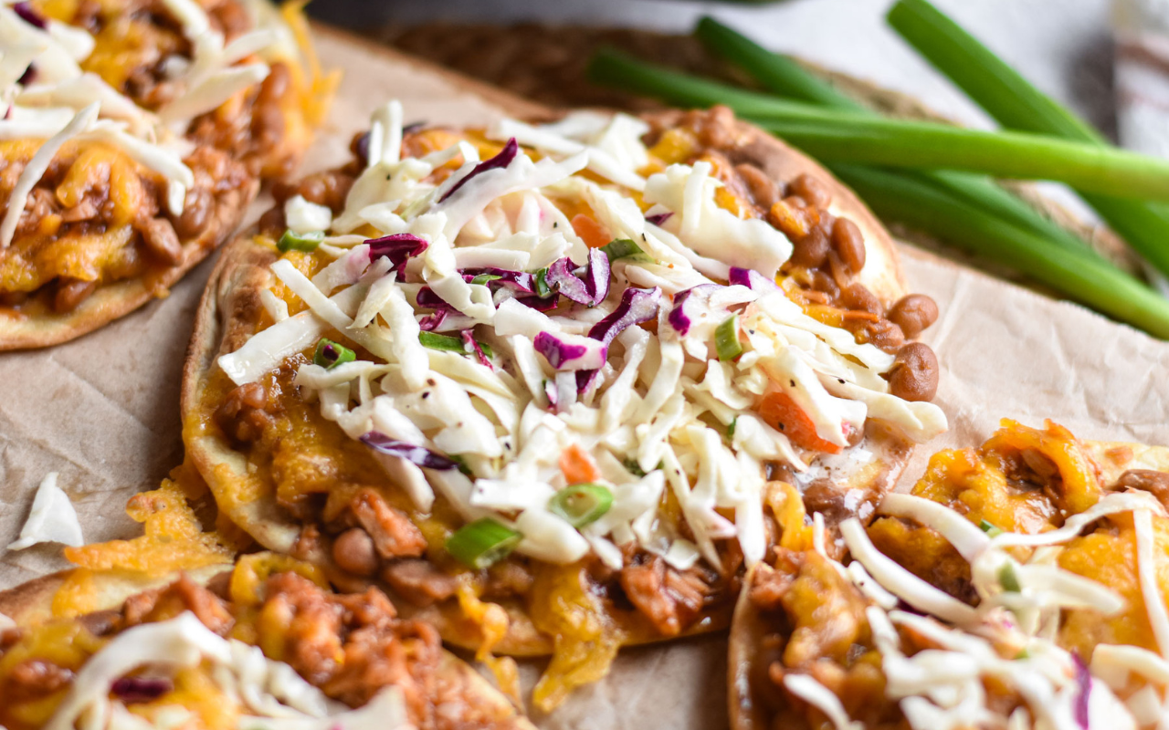 BBQ Chicken Tostadas.