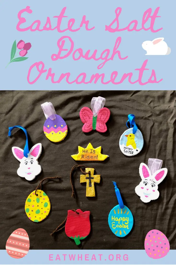 Image: Easter Salt Dough Ornaments.