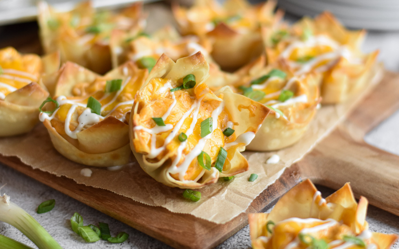 Image: Hot Wonton Cups.