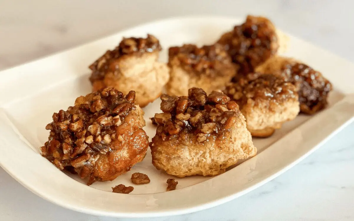 Image: Quick apple-pecan sticky buns.