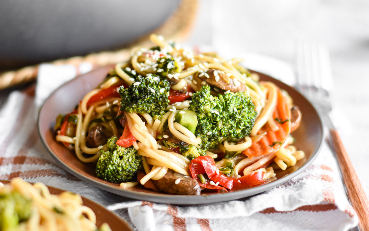 Image: Lo Mein Noodles.