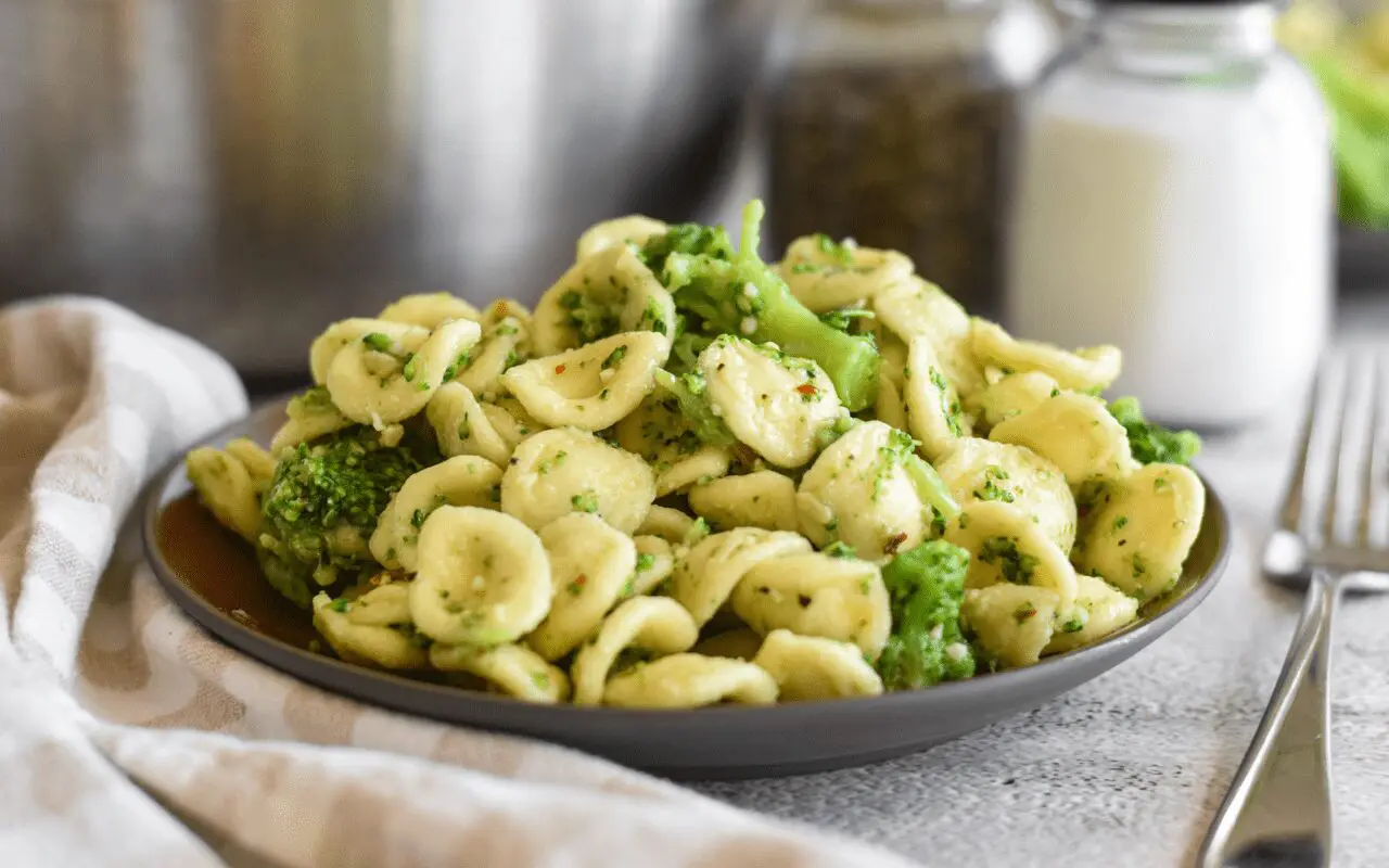 Photo: Orecchiette with Broccolini.