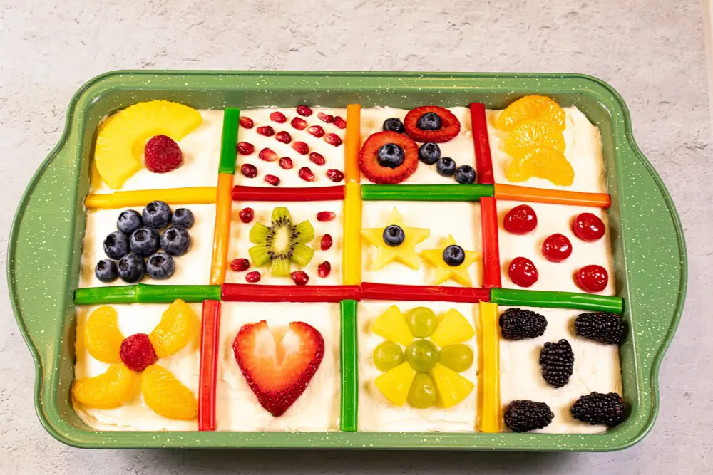 Photo: Quilt Patch Cake.