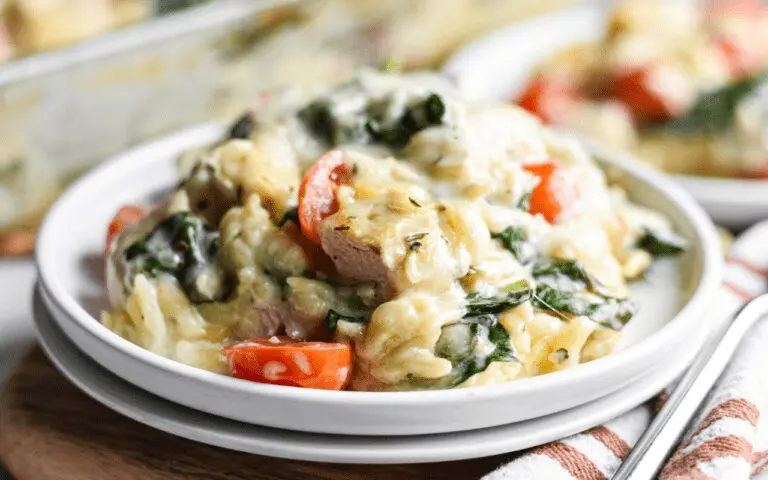 Orzo Tuscan Chicken Bake Web