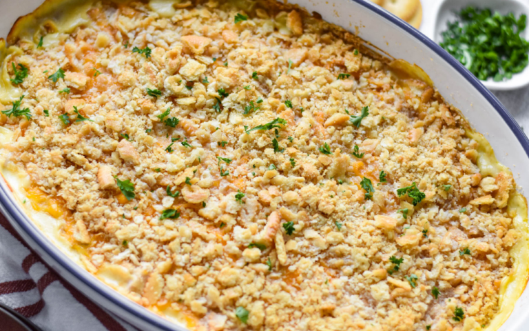 Ritz Cracker Chicken Casserole Web | Eat Wheat