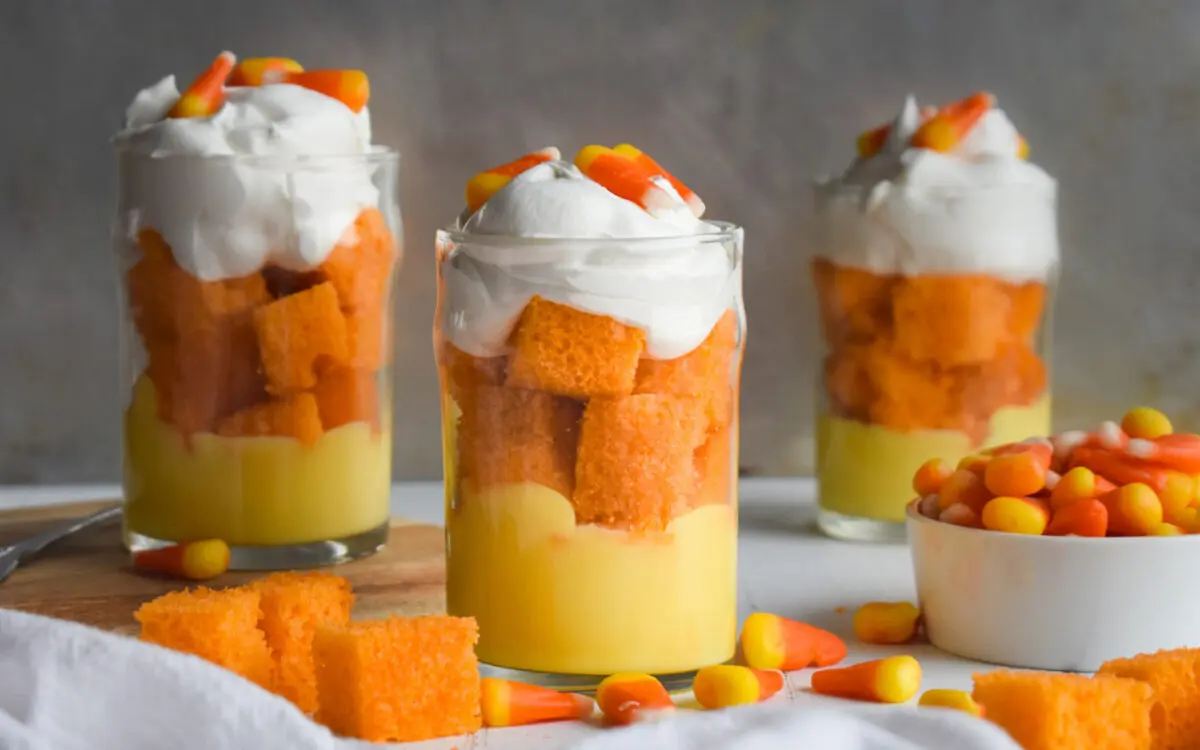 Candy Corn Trifles