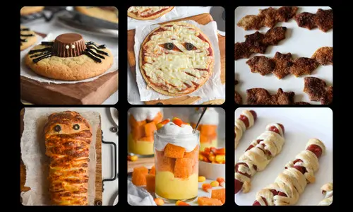 Halloween Round Up_website cover | Eat Wheat pictures of recipes in the Halloween round up