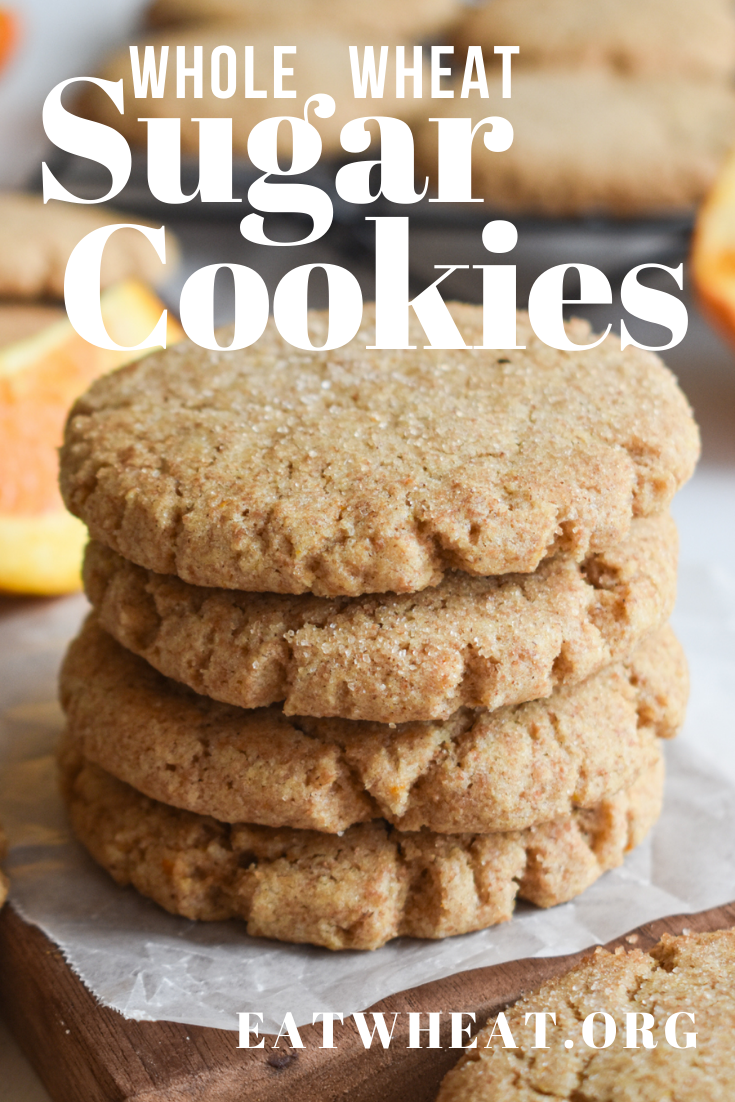 Image: Whole Wheat Sugar Cookies.