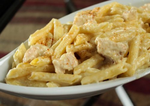 Chicken and penne pasta is a simple dish with endless flavor profiles available with small tweaks of the ingredients.